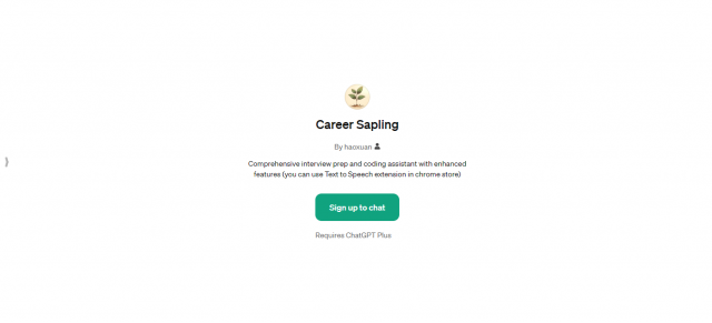 Career Sapling