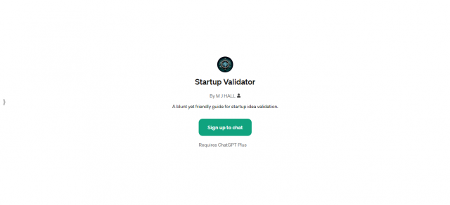 Startup Validator