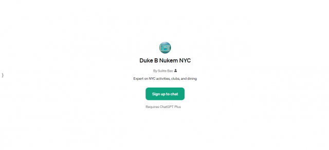 Duke B Nukem NYC