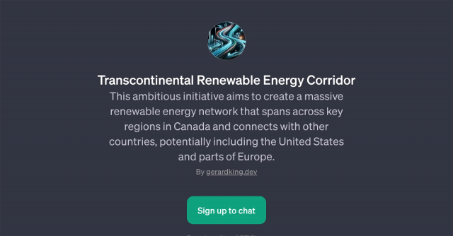 Transcontinental Renewable Energy Corridor GPT