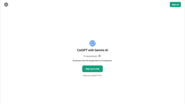 CaiGPT with Gemini AI