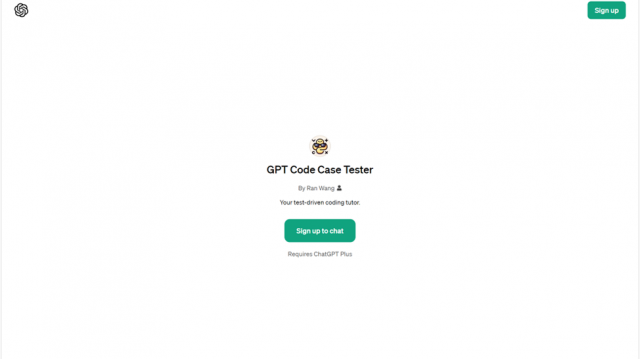 GPT Code Case Tester