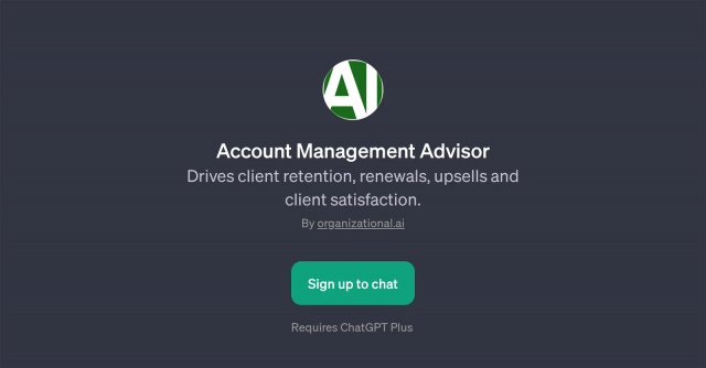 Account Management Advisor