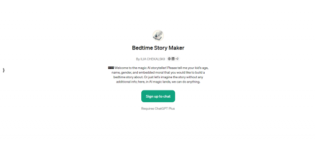 Bedtime Story Maker