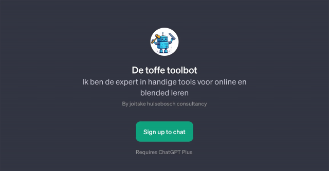 De toffe toolbot