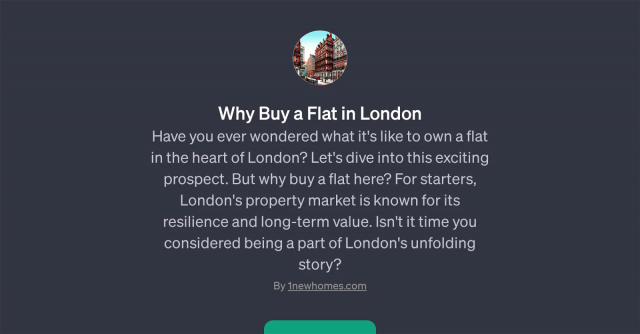 Why Buy a Flat in London