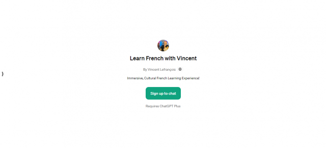 Learn French with Vincent