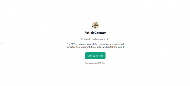 ArticleCreator