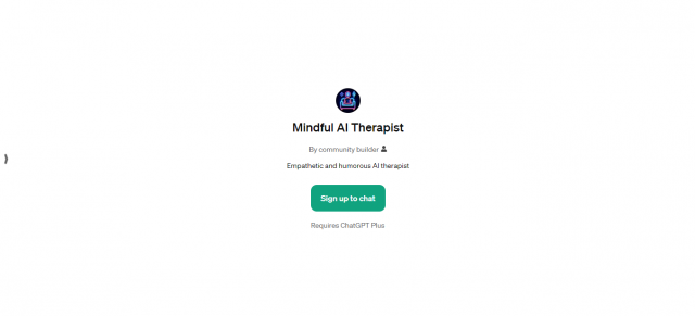 Mindful AI Therapist