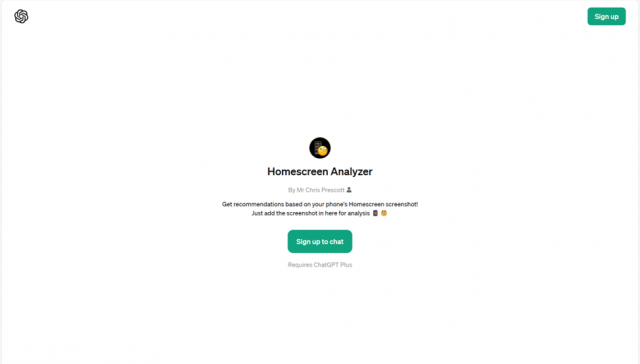 Homescreen Analyzer