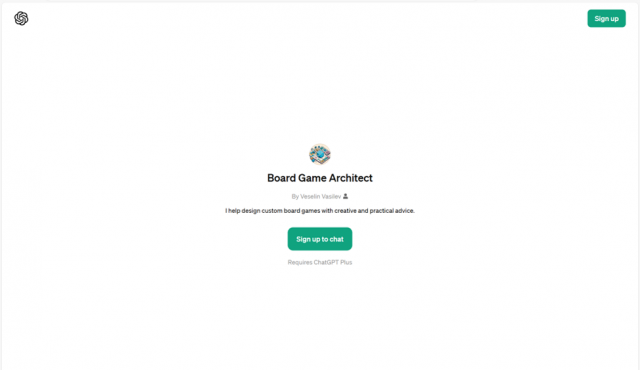 Board Game Architect