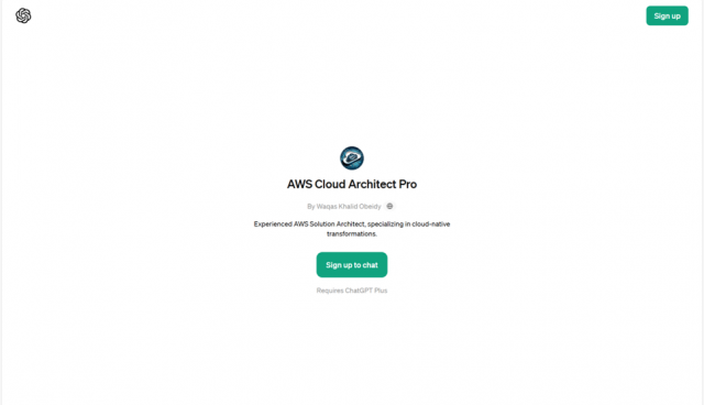 AWS Cloud Architect Pro GPT