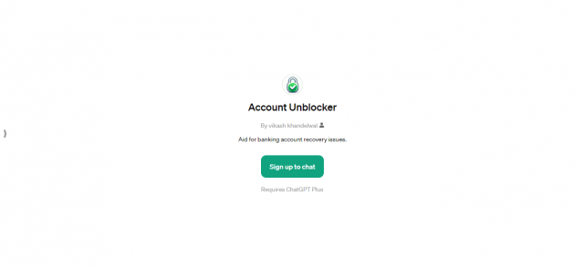 Account Unblocker