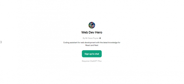 Web Dev Hero