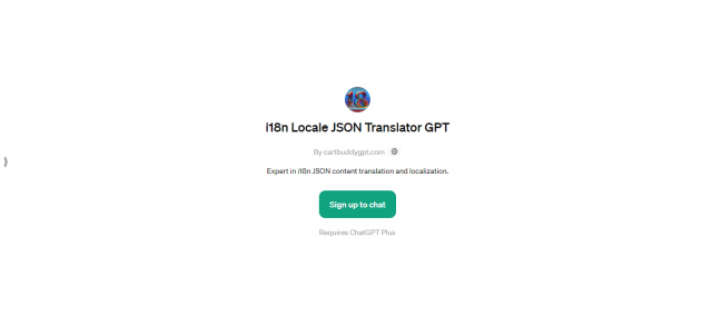 i18n Locale JSON Translator GPT