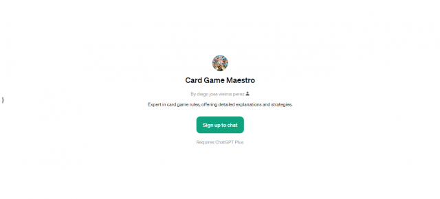 Card Game Maestro