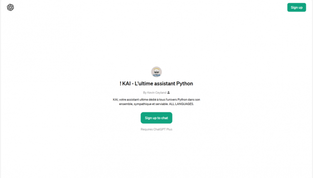 KAI - L'ultime assistant Python