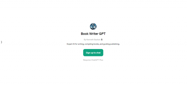 Book Writer GPT