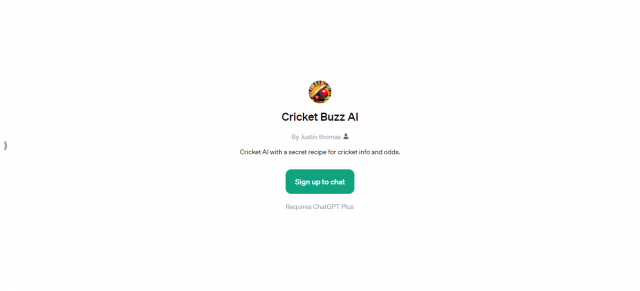 Cricket Buzz AI