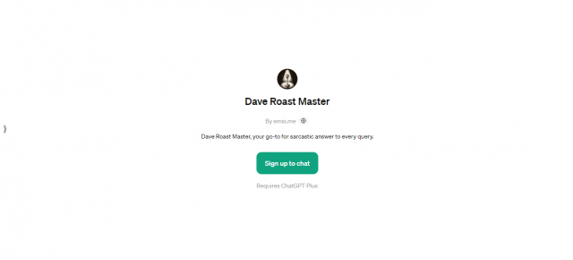 Dave Roast Master