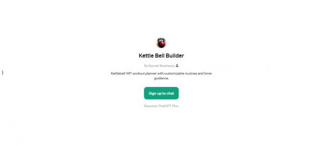 Kettle Bell Builder