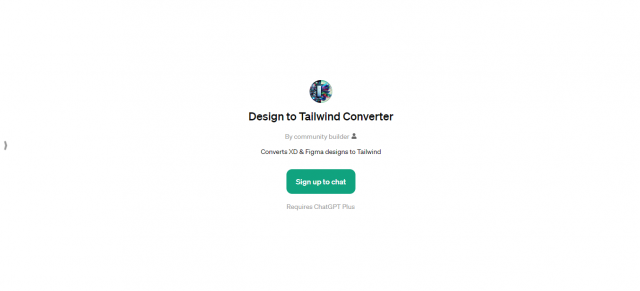 Design to Tailwind Converter