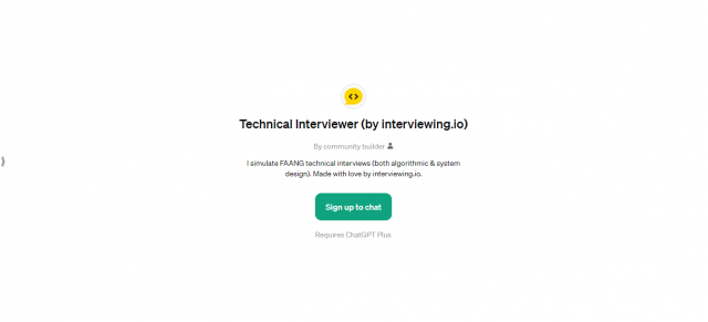 Technical Interviewer (by interviewing.io)