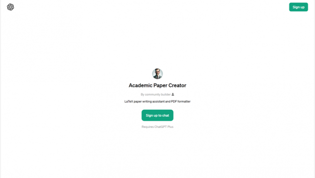 Academic Paper Creator