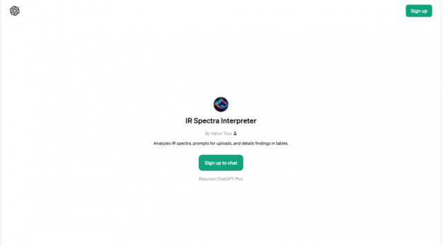 IR Spectra Interpreter