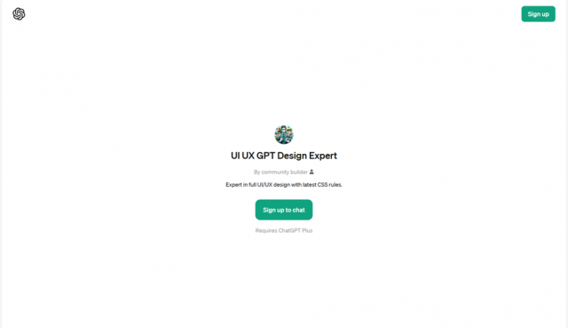 UI UX GPT Design Expert