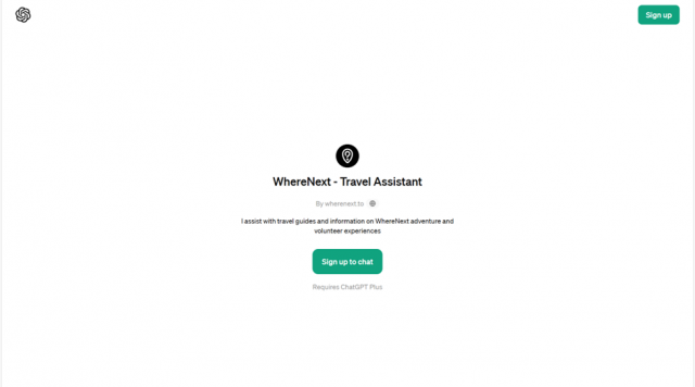 WhereNext - Travel Assistant