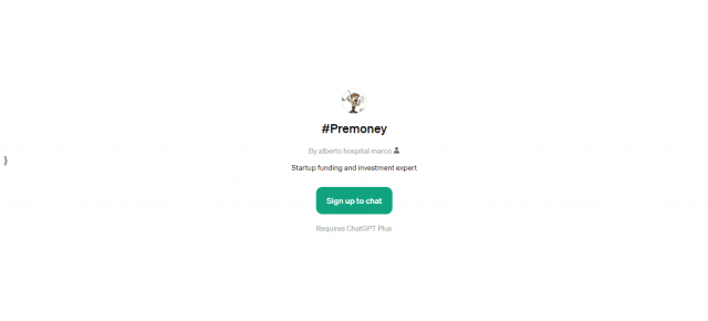 #Premoney