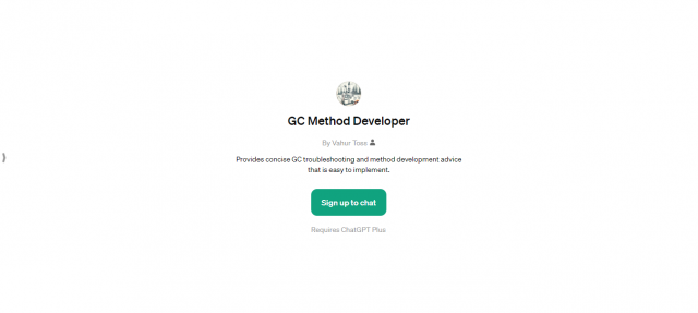 GC Method Developer