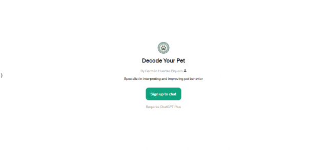 Decode Your Pet