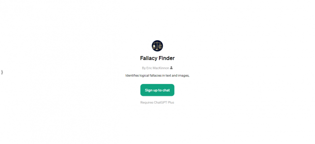 Fallacy Finder