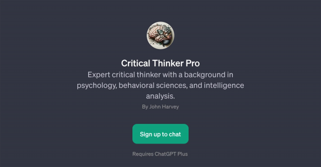 Critical Thinker Pro