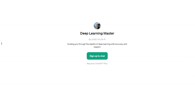 Deep Learning Master