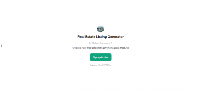 Real Estate Listing Generator