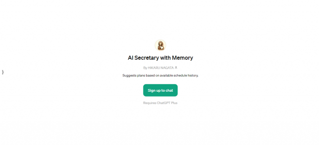 AI Secretary with Memory