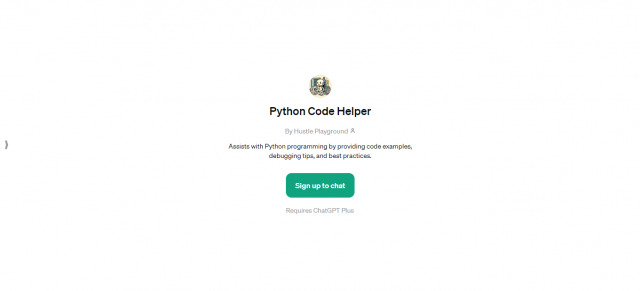 Python Code Helper