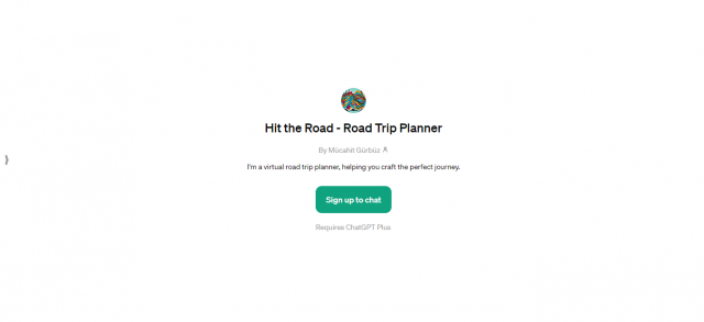 Hit the Road - Road Trip Planner