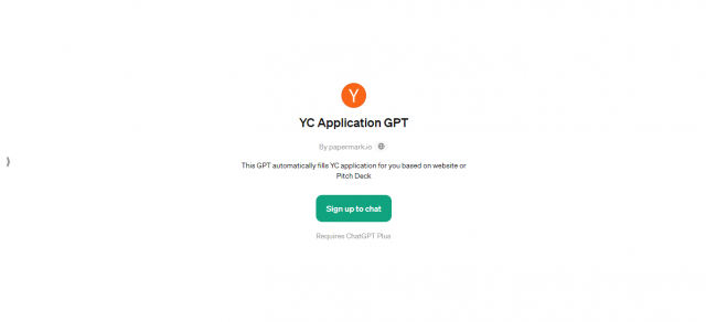 YC Application GPT