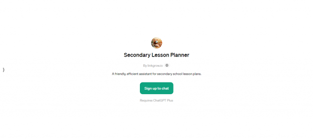 Secondary Lesson Planner