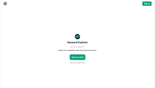 Keyword Explorer