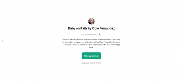 Obie Fernandez, Ruby on Rails Expert GPT