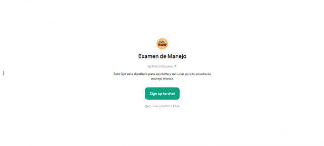 Examen de Manejo