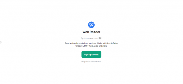 Web Reader