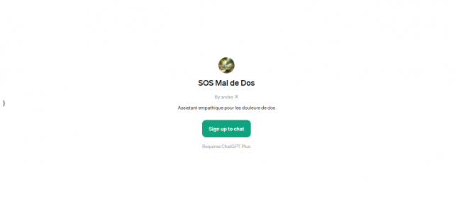 SOS Mal de Dos