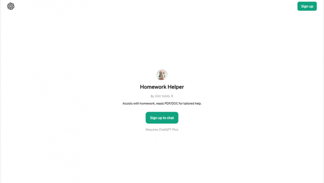 Homework Helper AI