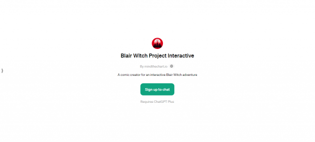 Blair Witch Project Interactive